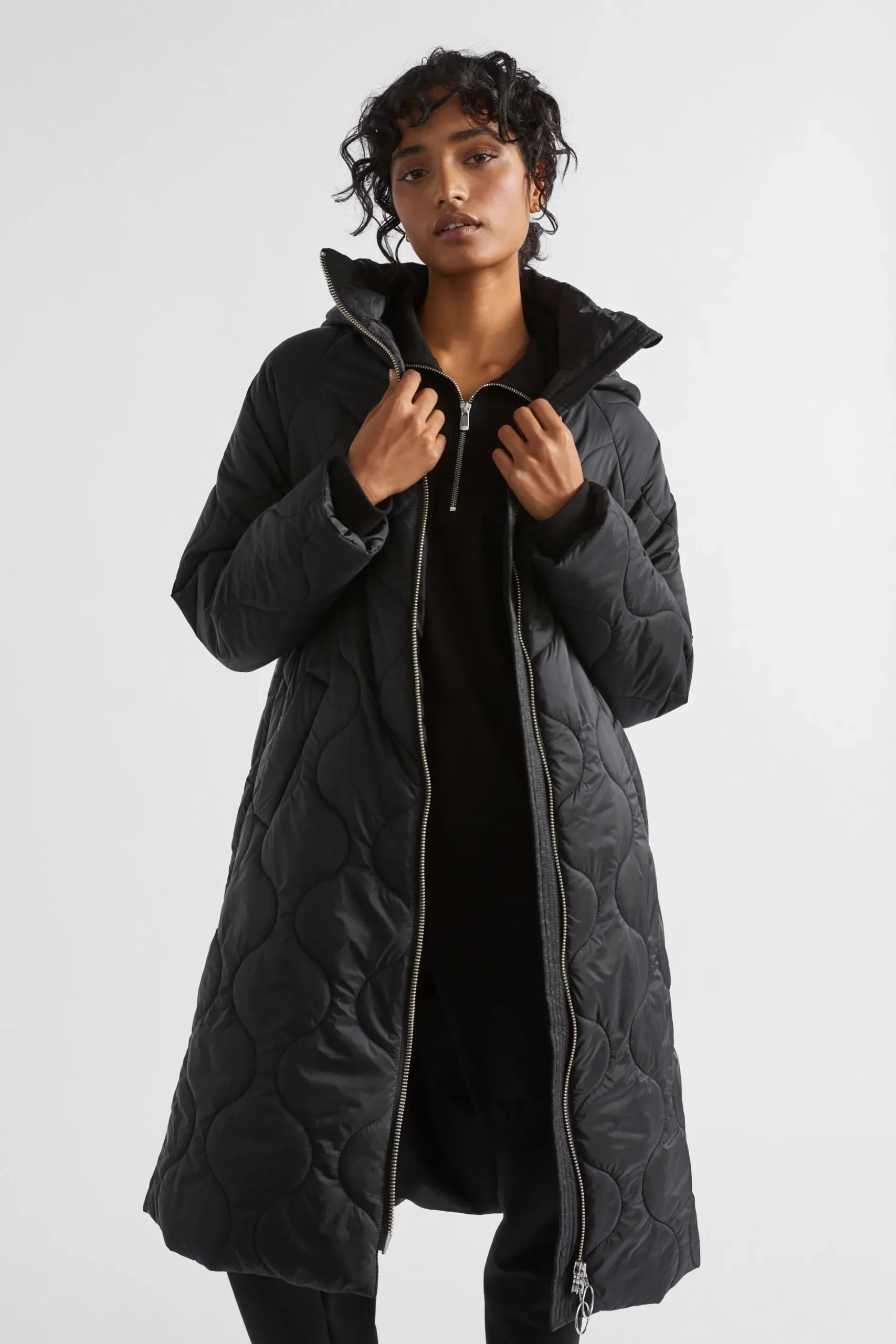 Seed Heritage Jackets & Vests-A Line Puffer Jacket Black