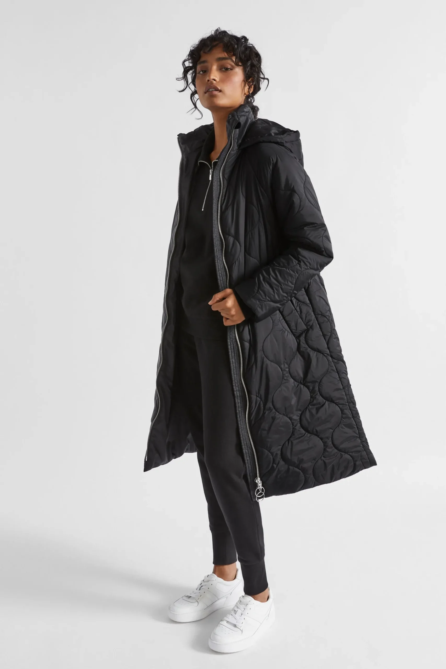 Seed Heritage Jackets & Vests-A Line Puffer Jacket Black