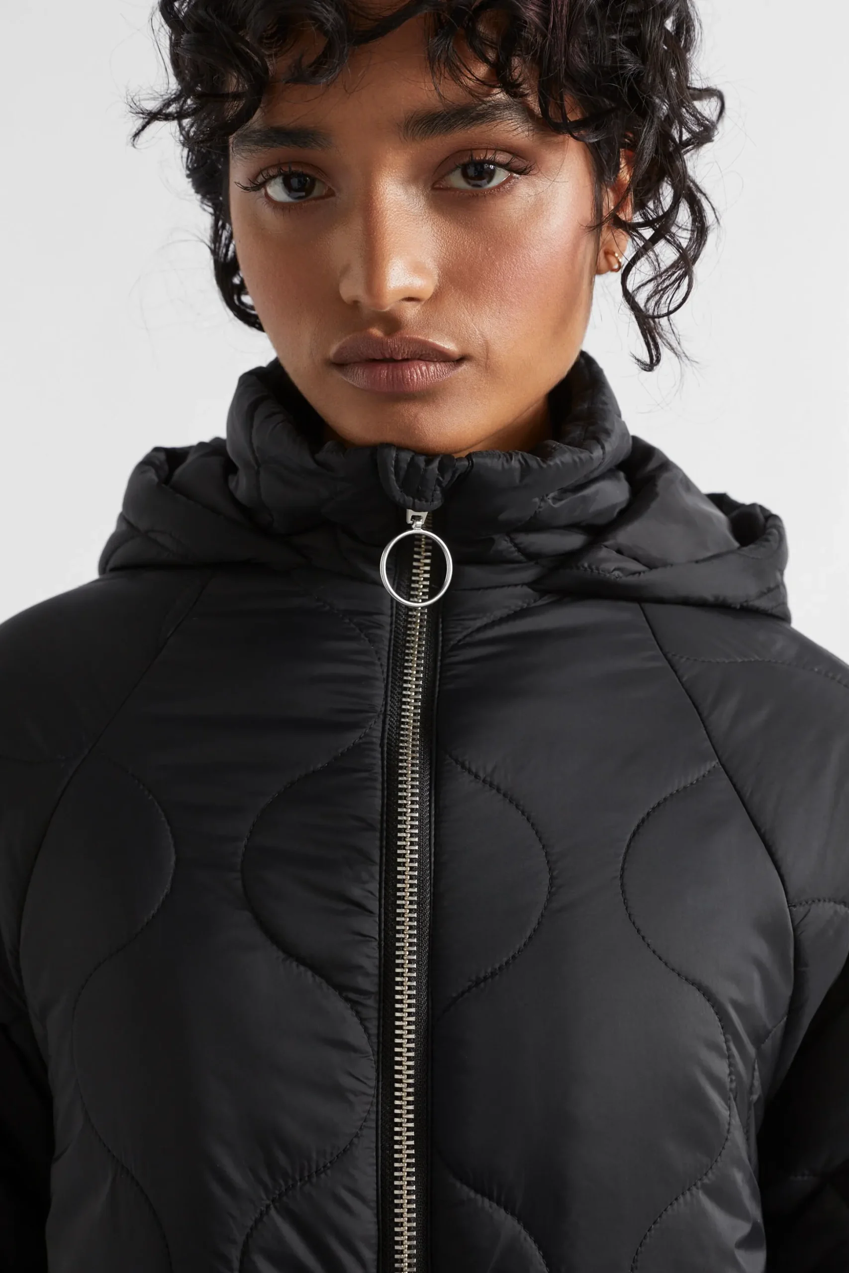 Seed Heritage Jackets & Vests-A Line Puffer Jacket Black