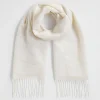 Seed Heritage Scarves & Kaftans-Abstract Seed Logo Scarf Vanilla Cream