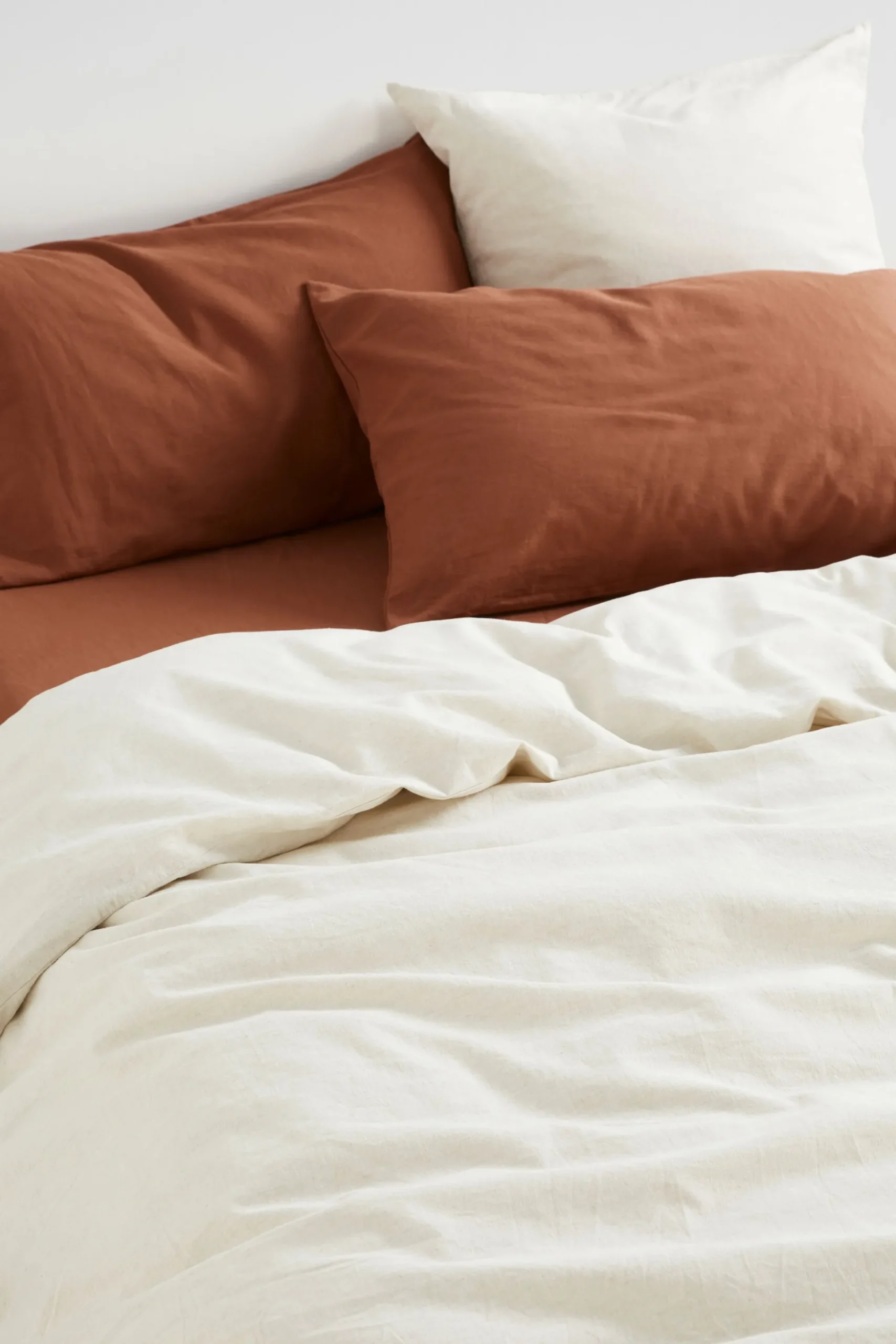 Seed Heritage Bedroom-Alba Euro Pillowcase Flax Cross Dye