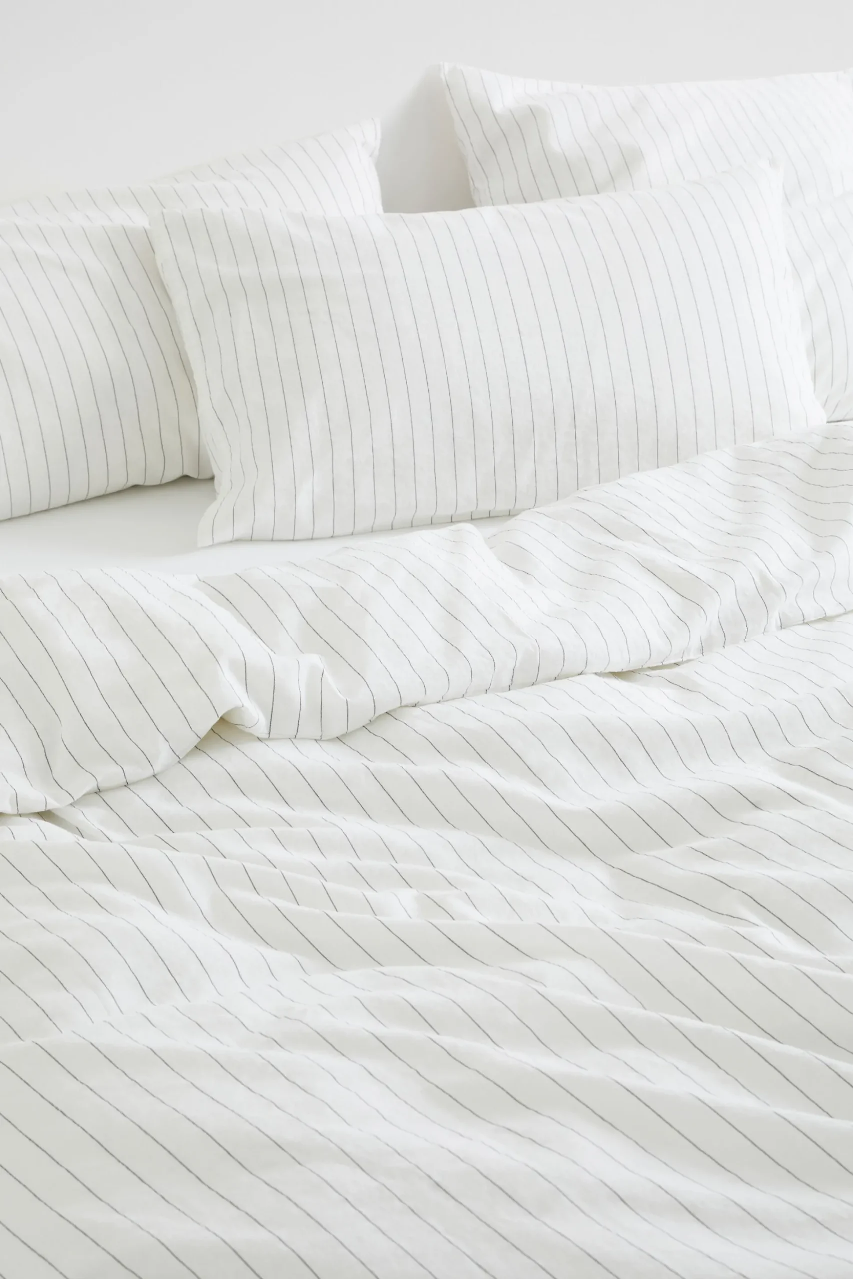 Seed Heritage Bedroom-Alba Euro Pillowcase Black Stripe