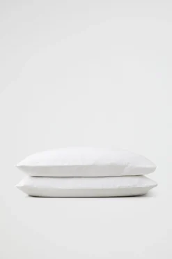 Seed Heritage Bedroom-Alba Standard Pillowcase White