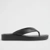 Seed Heritage Sandals & Thongs-Alex Flatform Sandal Black