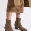 Seed Heritage Boots-Amber Ankle Boot Cashew Suede