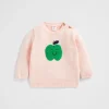 Seed Heritage Knitwear & Sweaters-Apple Face Knit Dusty Rose