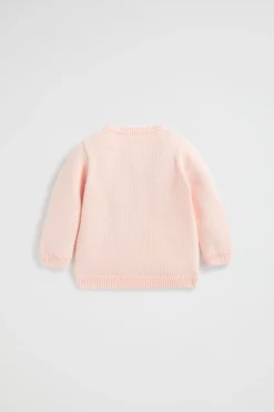Seed Heritage Knitwear & Sweaters-Apple Face Knit Dusty Rose