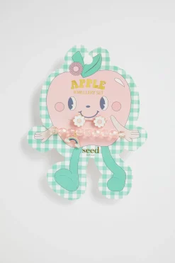 Seed Heritage Jewellery-Apple Jewellery Set Multi