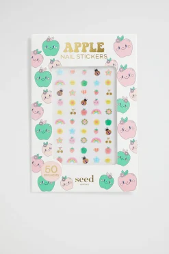 Seed Heritage Beauty & Lips & Nails-Apple Nail Stickers Multi
