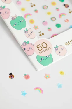 Seed Heritage Beauty & Lips & Nails-Apple Nail Stickers Multi