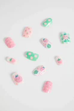 Seed Heritage Beauty & Lips & Nails-Apple Press On Nails Multi