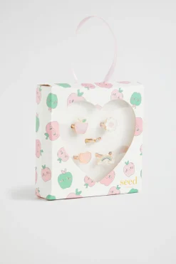 Seed Heritage Jewellery-Apple Ring Box Multi