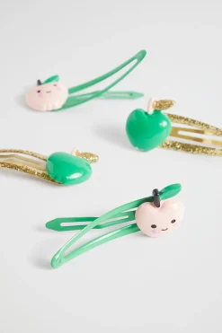 Seed Heritage Hair Accessories-Apple Snap Pack Multi