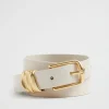 Seed Heritage Belts-Ariana Metal Keeper Belt Bone