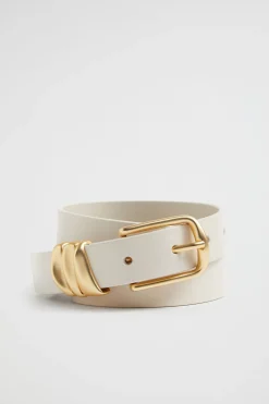 Seed Heritage Belts-Ariana Metal Keeper Belt Bone