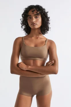 Seed Heritage T-Shirts & Tops-Basic Bralette Mocha