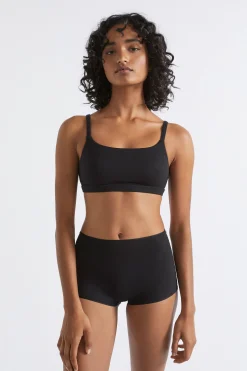 Seed Heritage T-Shirts & Tops-Basic Bralette Black