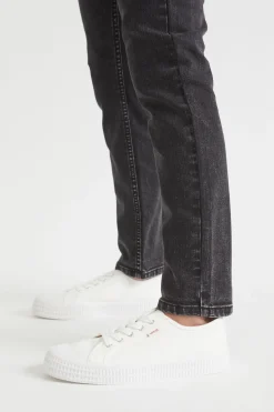 Seed Heritage Sneakers & Trainers-Basic Canvas Lace Up Sneaker White
