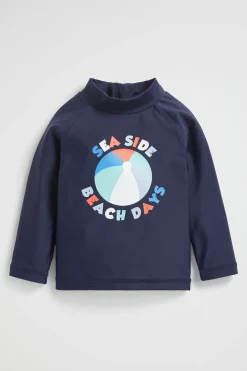 Seed Heritage Swimwear-Beachball Rashvest Midnight Blue