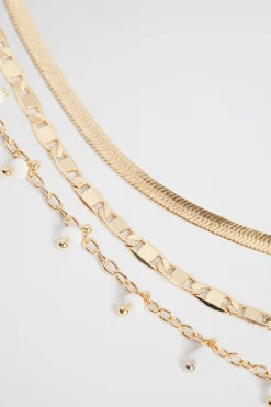 Seed Heritage Jewellery-Bead Dangle Necklace White