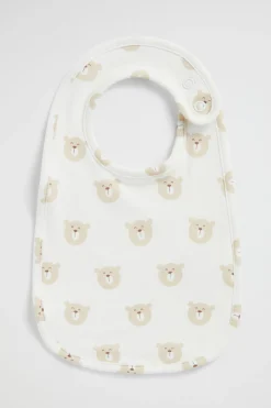 Seed Heritage Bibs-Bear Bib Canvas
