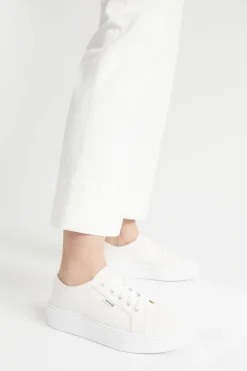Seed Heritage Sneakers-Billie Flatform Sneaker White