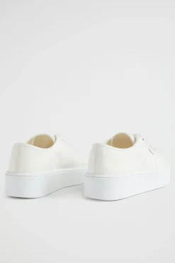 Seed Heritage Sneakers-Billie Flatform Sneaker White