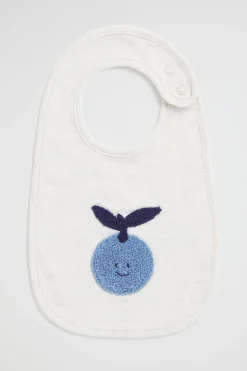 Seed Heritage Bibs-Blueberry Bib Snow Marle