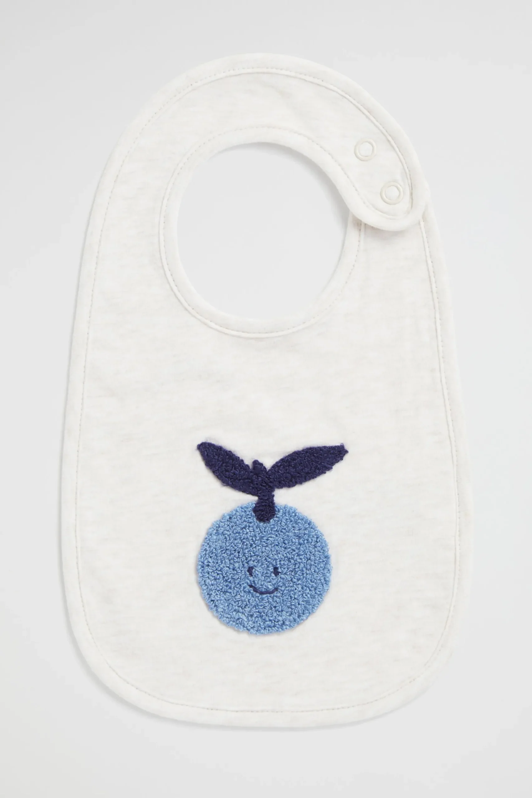 Seed Heritage Bibs-Blueberry Bib Snow Marle