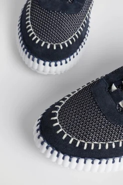 Seed Heritage Sneakers-Brielle Knit Sneaker Navy