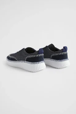 Seed Heritage Sneakers-Brielle Knit Sneaker Navy