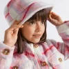 Seed Heritage Hats & Beanies & Caps-Brushed Check Bucket Hat Multi