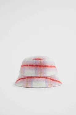 Seed Heritage Hats & Beanies & Caps-Brushed Check Bucket Hat Multi