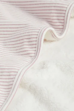 Seed Heritage Blankets-Brushed Sherpa Blanket Berry