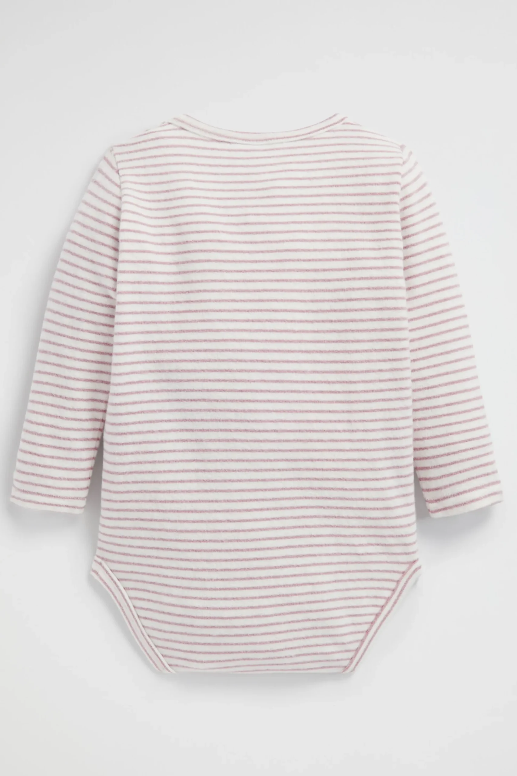 Seed Heritage Bodysuits & Onesies-Brushed Stripe Bodysuit Berry