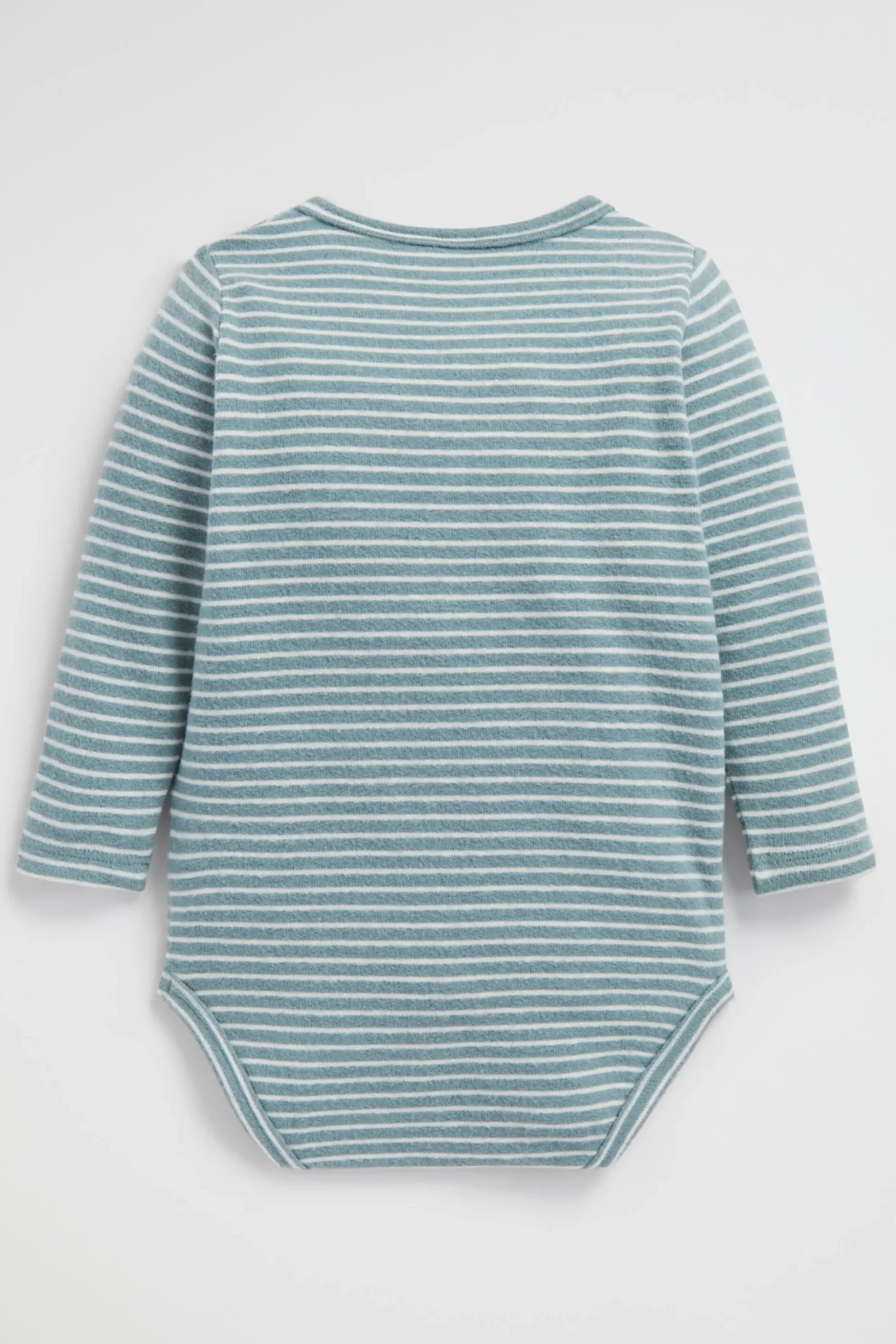 Seed Heritage Bodysuits & Onesies-Brushed Stripe Bodysuit Forest
