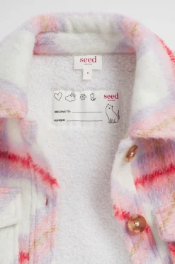 Seed Heritage Jackets & Vests-Brushed Wool Shacket Camelia