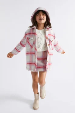 Seed Heritage Skirts-Brushed Wool Skirt Camelia