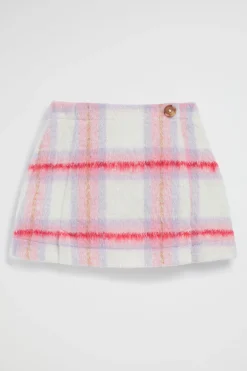 Seed Heritage Skirts-Brushed Wool Skirt Camelia
