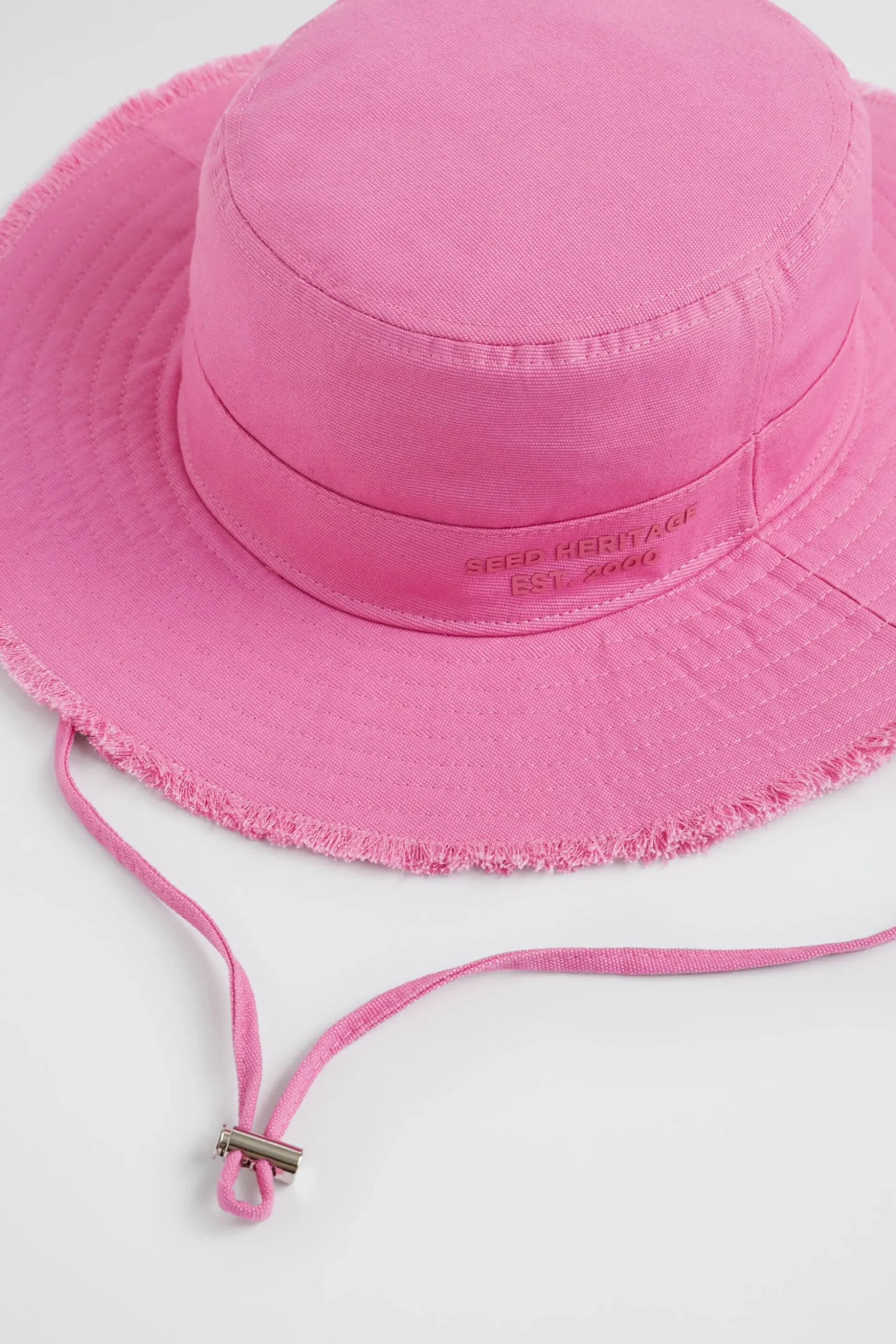 Seed Heritage Hats, Beanies & Caps-Bucket Hat Fuchsia