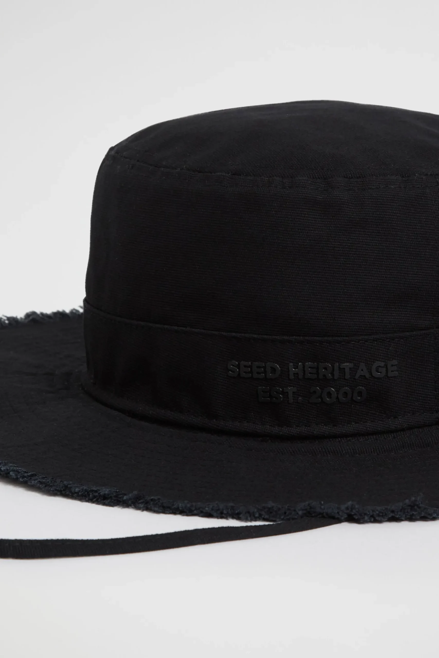 Seed Heritage Hats, Beanies & Caps-Bucket Hat Black