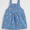 Seed Heritage Denim & Jeans-Bunny Denim Pinafore Original Indigo