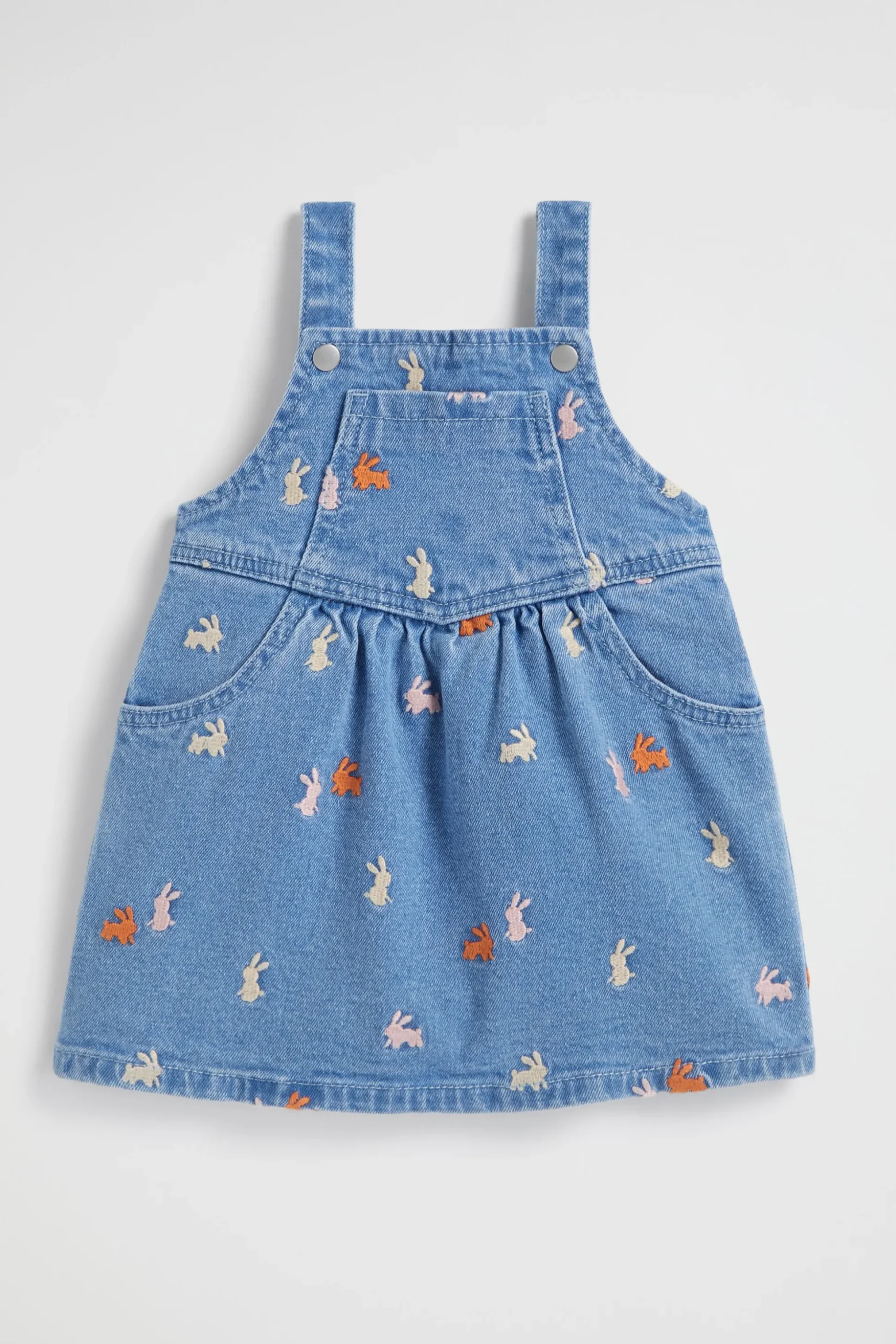 Seed Heritage Denim & Jeans-Bunny Denim Pinafore Original Indigo