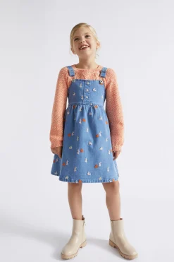 Seed Heritage Denim & Jeans-Bunny Denim Pinafore Original Indigo