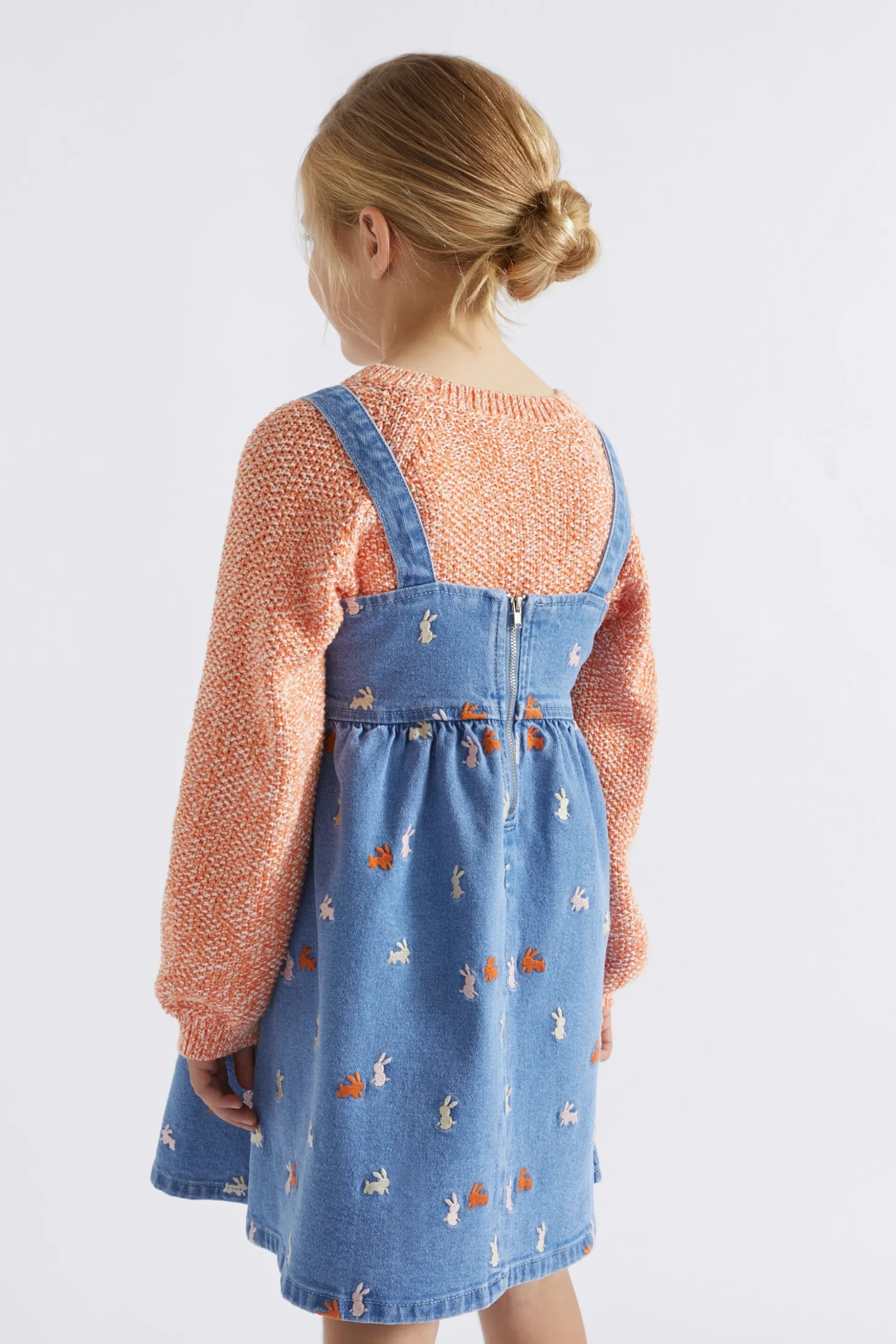 Seed Heritage Denim & Jeans-Bunny Denim Pinafore Original Indigo