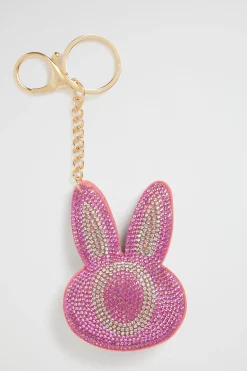 Seed Heritage Keyrings-Bunny Initial Keyring O