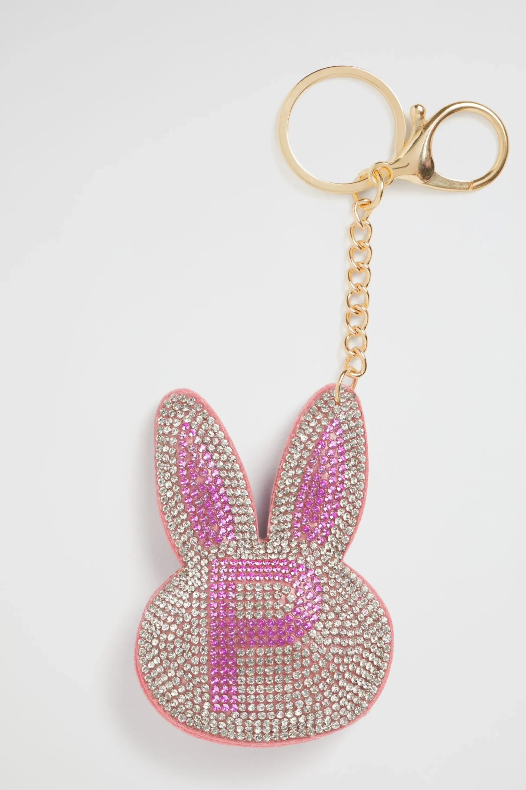 Seed Heritage Keyrings-Bunny Initial Keyring P