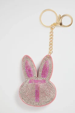 Seed Heritage Keyrings-Bunny Iniial Keyring T