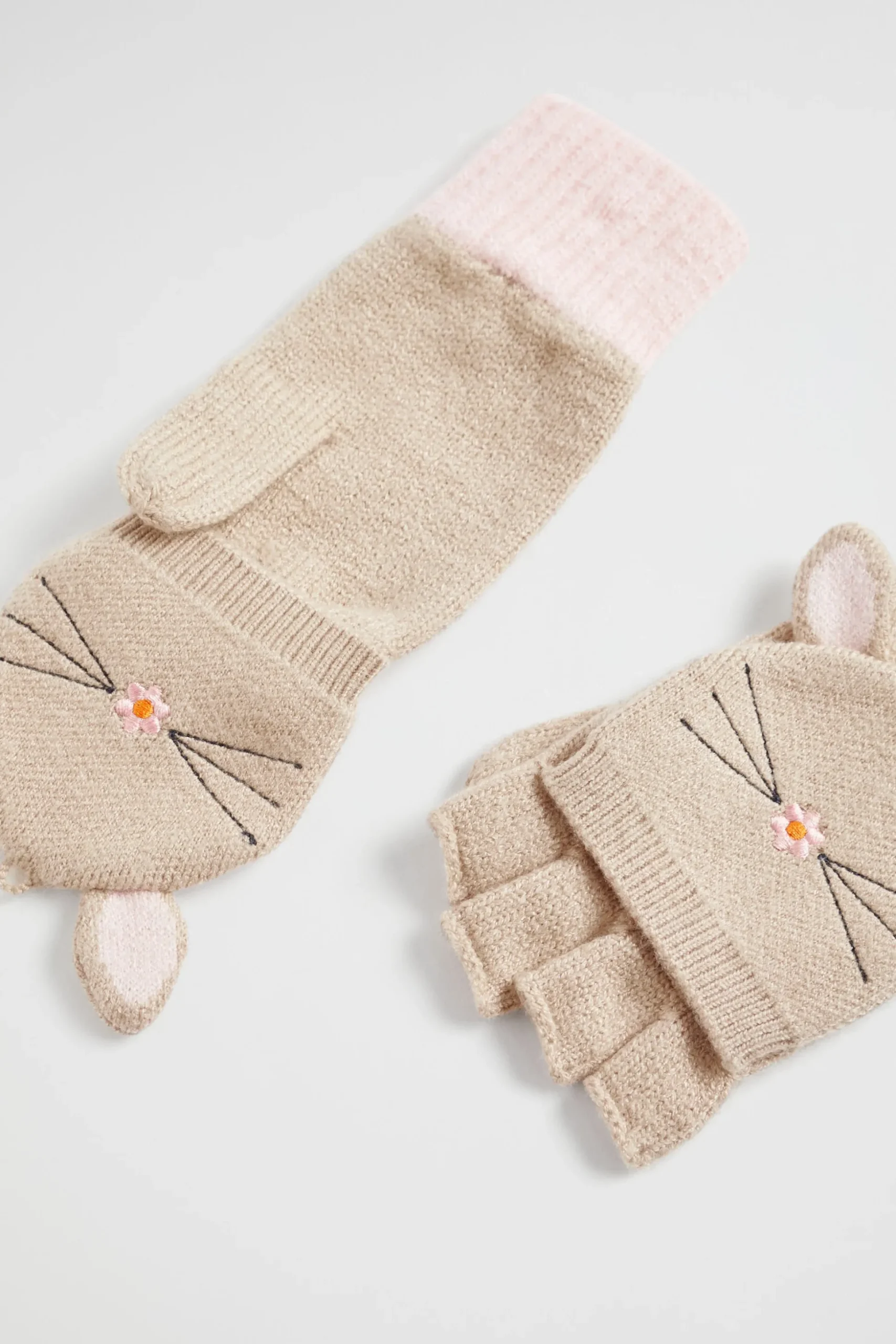 Seed Heritage Ponchos & Capes-Bunny Mittens Multi