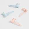 Seed Heritage Hair Accessories-Bunny Pom Pom Snap Pack Multi